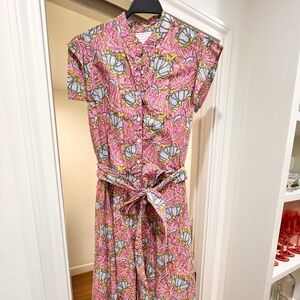 NWOT Hampton House Tuckernuck block print maxi